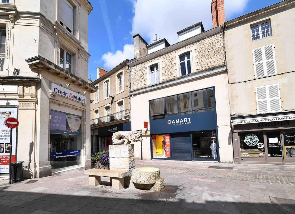 An Authentic Experience With Spa In The Center Poitiers Eksteriør billede